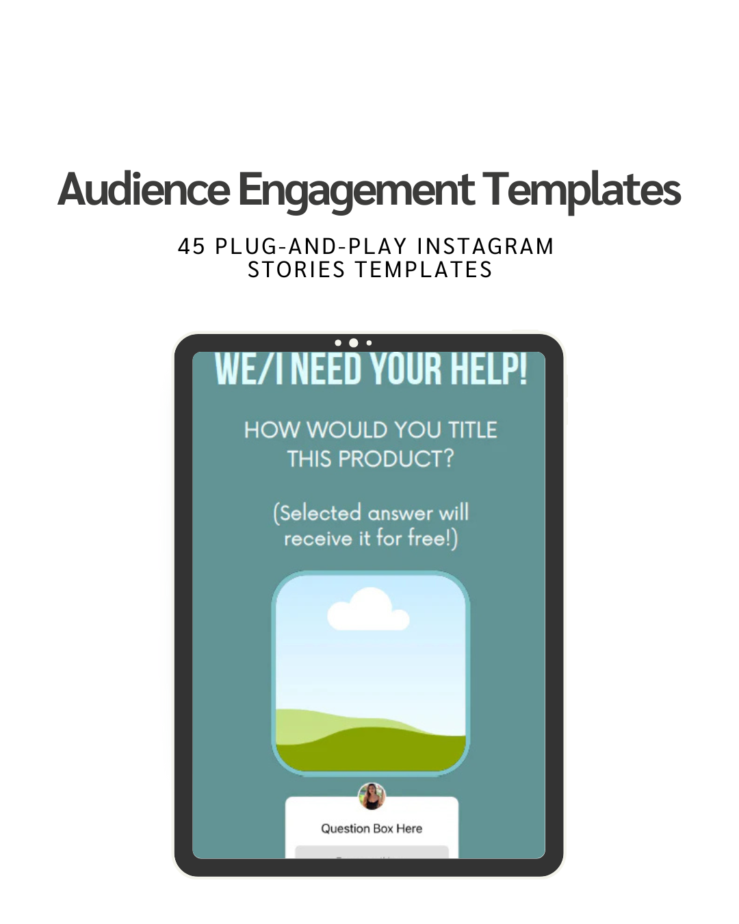 Audience Engagement Templates