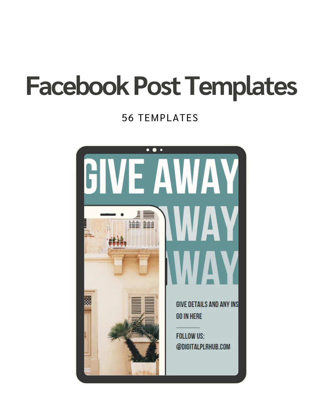 Facebook Post Templates (56 templates)